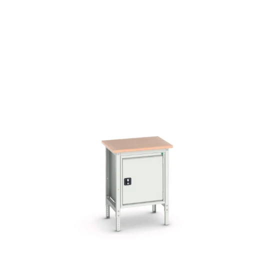 bott Verso werkbank 1 deur Breedte 700 mm Multiplex RAL 7035