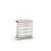 bott Verso gereedschapswagen 800x600x980mm 5 laden MPX top RAL 7035
