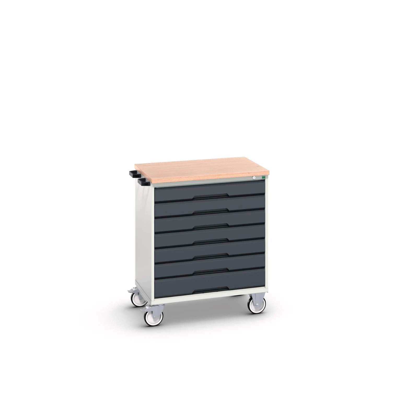 bott Verso gereedschapswagen 800x600x980mm 7 laden lino MPX RAL 7016