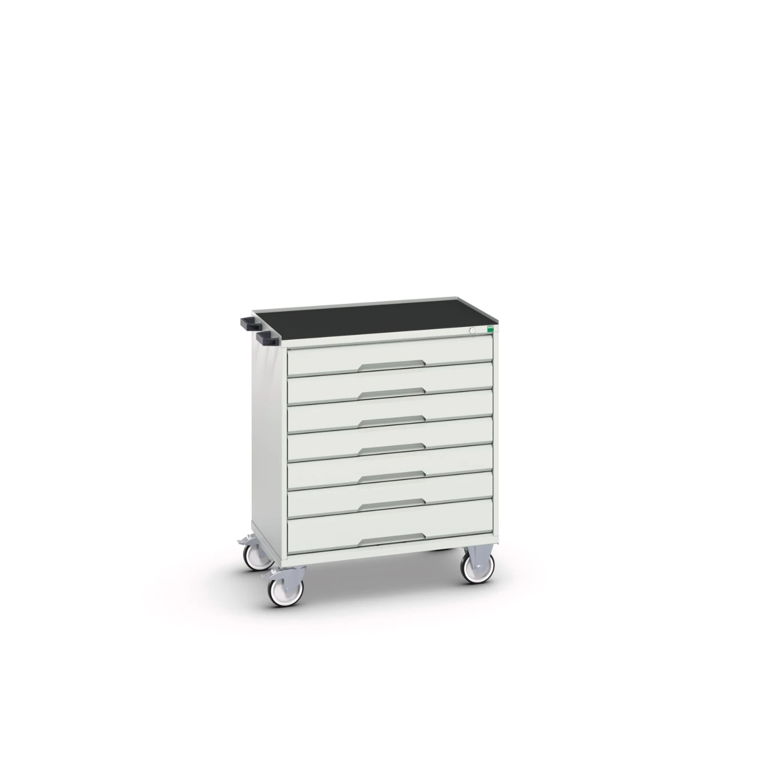 bott Verso gereedschapswagen 800x550x965mm 7 laden top tray RAL 7035