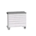 bott Verso gereedschapswagen 1050x600x980mm 6 laden lino tray RAL 7035