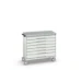 bott Verso gereedschapswagen 1050x600x980mm 7 laden lino top RAL 7035