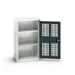 bott Verso kast gevleugelde deuren 525x350x900mm 2 legborden RAL 7016