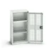 bott Verso kast gevleugelde deuren 525x350x1000mm 2 legborden RAL 7035