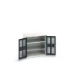 bott Verso kast gevleugelde deuren 800x350x800mm 2 legborden RAL 7016
