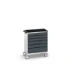bott Verso gereedschapswagen 800x550x965mm 6 laden top tray RAL 7016