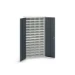 bott Verso systeemkast 1050x350x2000mm 60 compartimenten RAL 7016