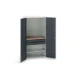 bott Verso systeemkast 1050x550x2000mm 1 legbord 2 lades 1 Perfo achterwand  RAL 7016