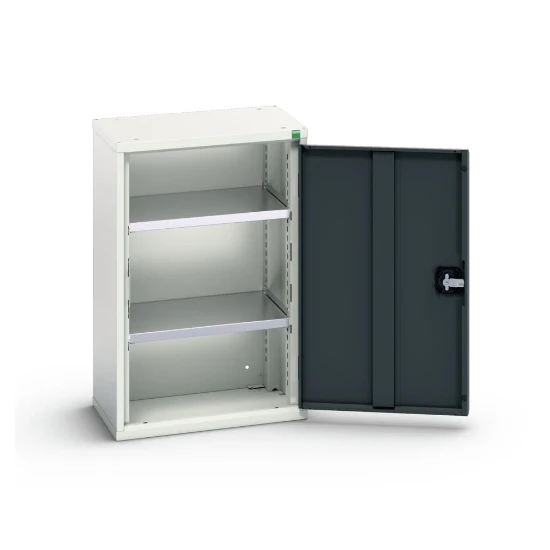 bott Verso systeemkast 525x350x800mm 2 legborden 1 deur RAL 7016