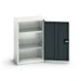 bott Verso systeemkast 525x350x800mm 2 legborden 1 deur RAL 7016