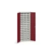 bott Verso systeemkast 800x350x2000mm 45 compartimenten RAL 3004