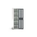 bott Verso kast gevleugelde deuren 525x550x2000mm 4 legborden RAL 7016