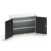 bott Verso eco wandkast 800x350x600mm 2 legborden RAL 7016