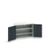 bott Verso hangkast 1050x550x800mm 2 legborden 2 deuren RAL 7016