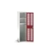 bott Verso kast gevleugelde deuren 525x550x2000mm 2 legborden 1 stang RAL 3004