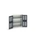 bott Verso kast gevleugelde deuren 800x350x1000mm 2 legborden RAL 7016