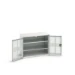 bott Verso kast gevleugelde deuren 1050x350x800mm 2 legborden RAL 7035