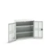 bott Verso kast gevleugelde deuren 1050x550x1000mm 2 legborden RAL 7035
