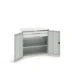 bott Verso systeemkast 1050x550x1000mm 1 legbord 1 lade RAL 7035