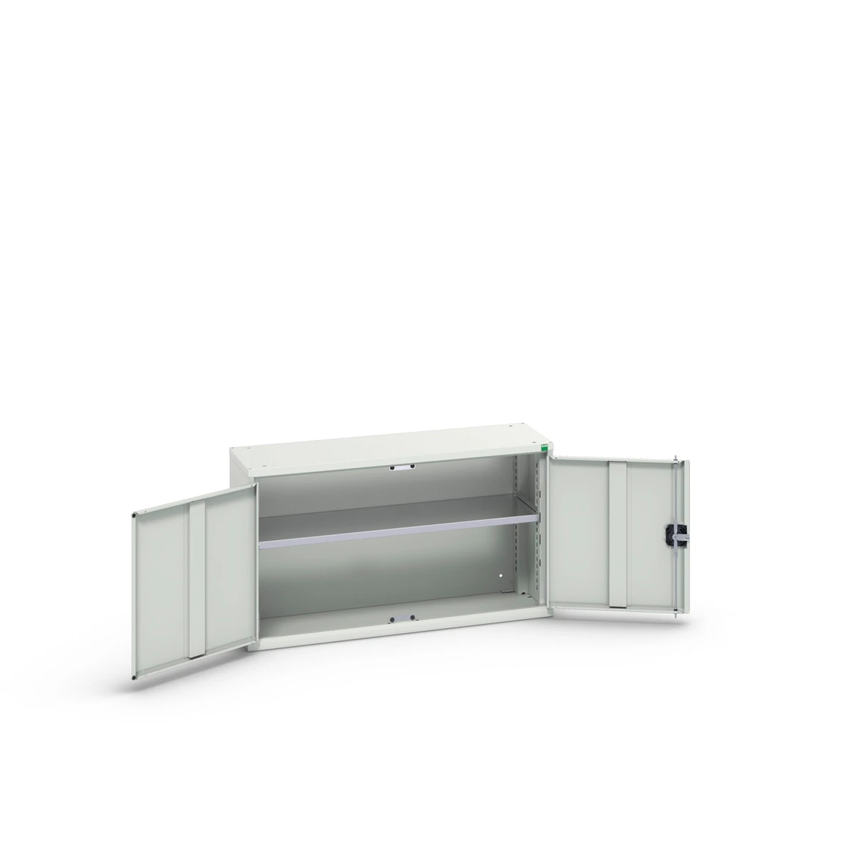 bott Verso hangkast 1050x350x600mm 1 legbord 2 deuren RAL 7035