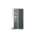 bott Verso systeemkast 1050x550x2000mm 2 legborden 1 deur 1 rail RAL 7016