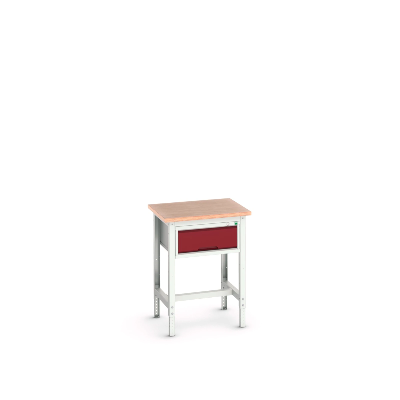 bott Verso werkbank 1 lade Breedte 700 mm Multiplex RAL 3004