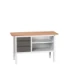 bott Verso verstelbare werkbank 1500x600x830-930mm 3 laden 1 schap Multiplex RAL 7016