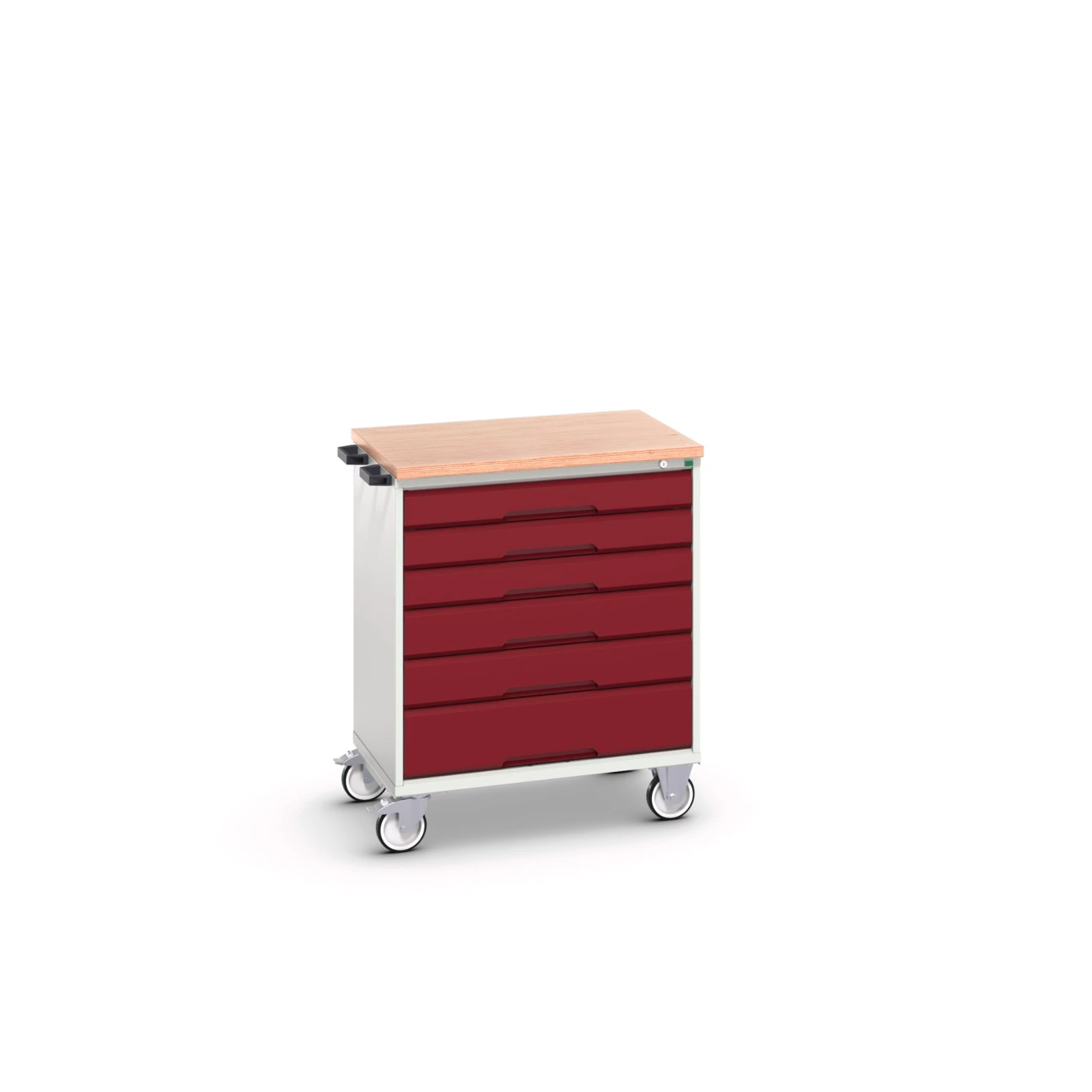 bott Verso gereedschapswagen  800x600x980mm 6 laden MPX top RAL 3004