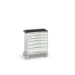 bott Verso gereedschapswagen 800x550x965mm 6 laden top tray RAL 7035