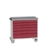 bott Verso gereedschapswagen 1050x600x980mm 6 laden lino tray RAL 3004
