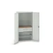 bott Verso systeemkast 1050x550x2000mm 1 legbord 2 lades 1 Perfo achterwand  RAL 7035