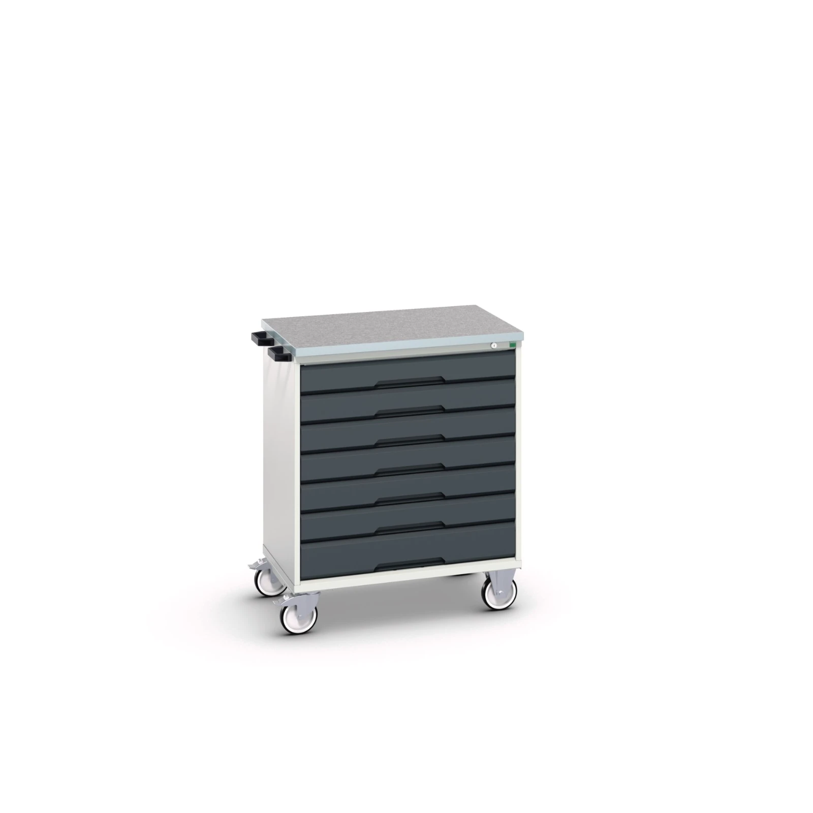 bott Verso gereedschapswagen  800x550x965mm 7 laden lino top RAL 7016