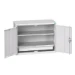 bott Verso eco wandkast 800x350x600mm 2 legborden 1 lade RAL 7035