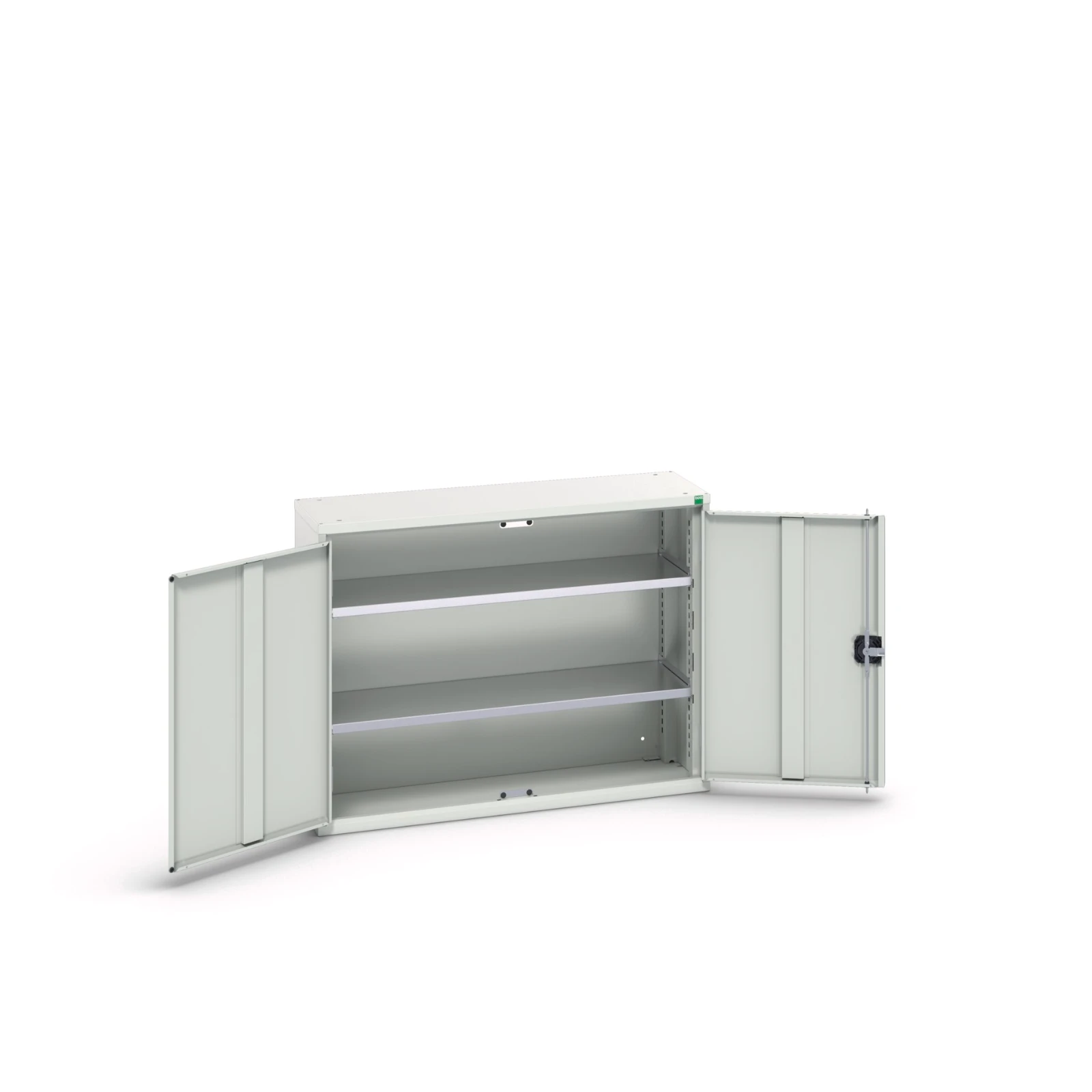 bott Verso hangkast 1050x350x800mm 2 legborden 2 deuren RAL 7035