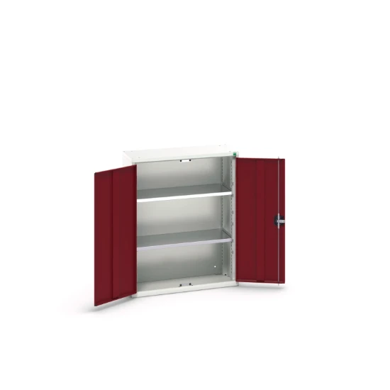 bott Verso hangkast 800x350x1000mm 2 legborden 2 deuren RAL 3004