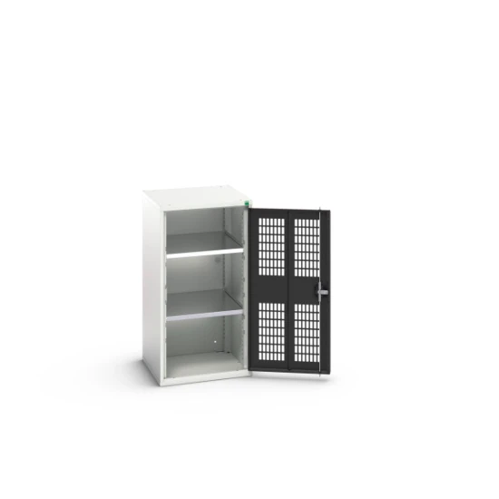 bott Verso kast gevleugelde deuren 525x550x1000mm 2 legborden RAL 7016