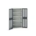 bott Verso kast gevleugelde deuren 1050x550x1000mm 4 legborden RAL 7016