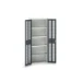 bott Verso kast gevleugelde deuren 800x350x2000mm 4 legborden RAL 7016