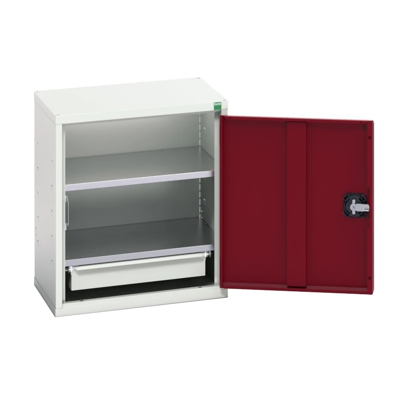 bott Verso eco wandkast 525x350x600mm 2 legborden 1 lade RAL 3004