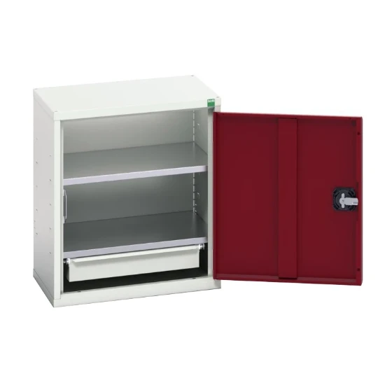 bott Verso eco wandkast 525x350x600mm 2 legborden 1 lade RAL 3004