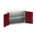 bott Verso eco wandkast 800x350x600mm 1 legbord 2 deuren RAL 3004