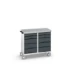 bott Verso gereedschapswagen 1050x550x965mm 2 legborden 2 deuren top tray RAL 7016
