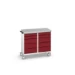 bott Verso gereedschapswagen 1050x550x965mm 2 legborden 2 deuren top tray RAL 3004