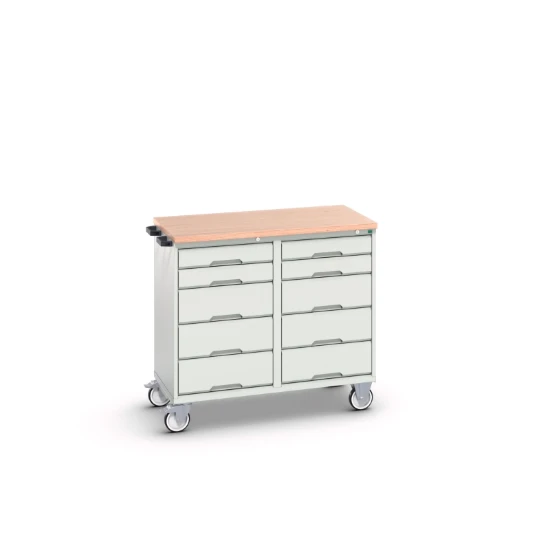 bott Verso gereedschapswagen 1050x600x980mm 10 laden MPX top RAL 7035
