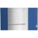 bott Verso achterwand kit Perfo voor 800mm brede kast 770x457mm RAL 7035