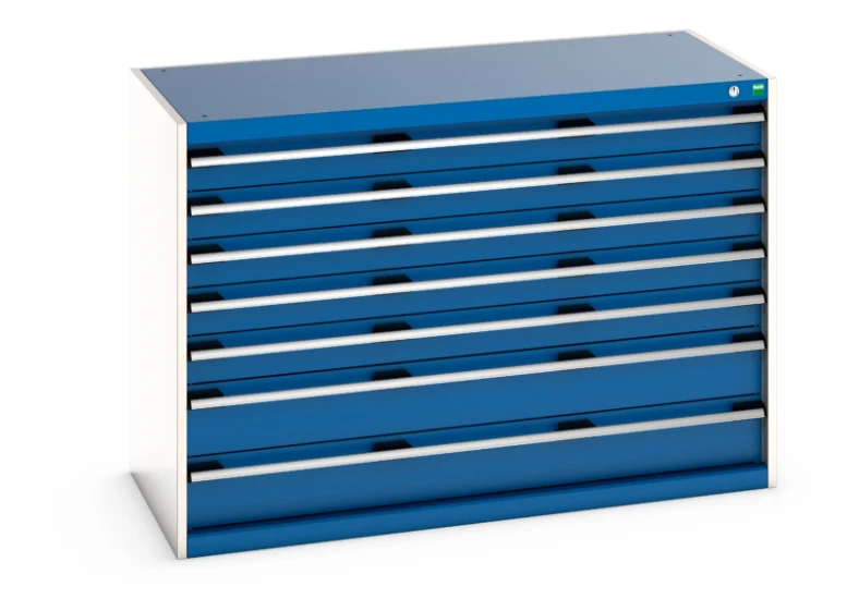 bott Cubio schuifladenkast 7 laden hoogte 900 mm 200kg RAL 5010