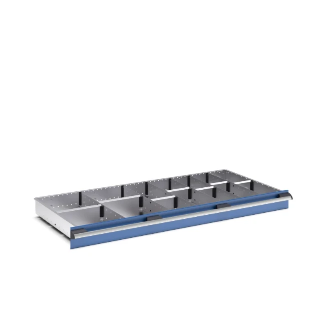 bott Cubio indelingsassortiment 14 compartimenten 1300x650x100 mm
