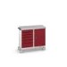 bott Verso mobiele kast 1050x550x965mm 6 laden 1 deur top tray RAL 3004