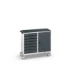 bott Verso mobiele kast 1050x600x980mm 7 laden 1 deur top tray RAL 7016