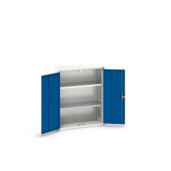 bott Verso hangkast 800x350x1000mm 2 legborden 2 deuren RAL 5010